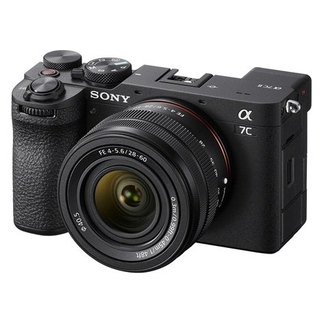 Mirrorless Camera Kit | Black | Fast Hybrid AF | ISO 204800 | Magnification 0.70 x | 33 MP | Full-Frame Camera kit with 28-60mm